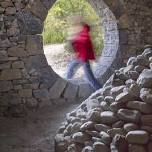 Refuge d'Art Les Bains Thermaux, Andy Goldsworthy, collection Musée Gassendi